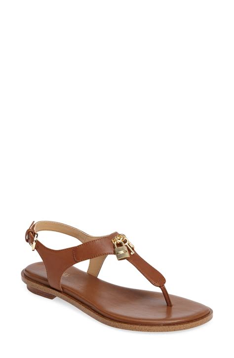 michael kors suki charm sandal|MICHAEL Michael Kors Suki Flat Thong Sandals .